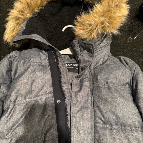 Men’s Express Fur Hoodie Jacket XS - Picture 6 of 6